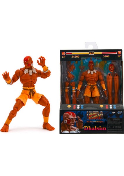 Jada Street Fighter Iı Dhalsim Koleksiyonluk Model Figür