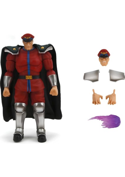 Jada Street Fighter Iı M. Bison - 15 cm Koleksiyonluk Model Figür