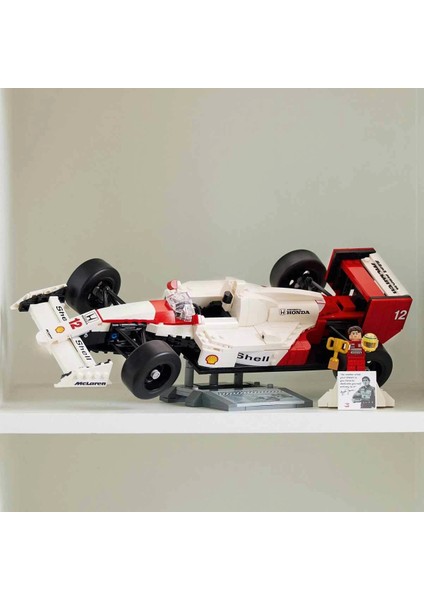 Icons Mclaren Mp4/4 ve Ayrton Senna Çok Parçalı Yapı Oyuncağı 10330