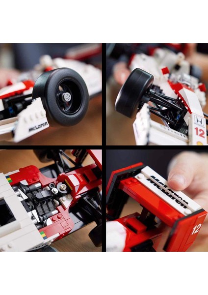 Icons Mclaren Mp4/4 ve Ayrton Senna Çok Parçalı Yapı Oyuncağı 10330