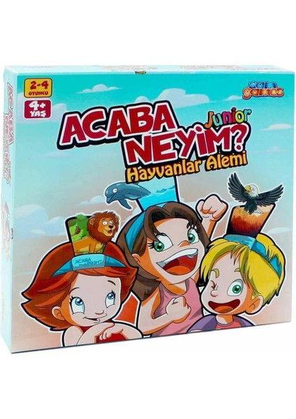 Games 1 Acaba Neyim? Jr. Hayvanlar Alemi, Renkli