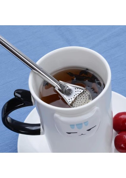 Kaşıklı Delikli Pipet ve Temizleme Fırçası