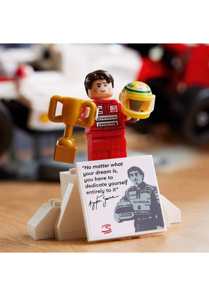 Icons Mclaren Mp4/4 ve Ayrton Senna Çok Parçalı Yapı Oyuncağı 10330