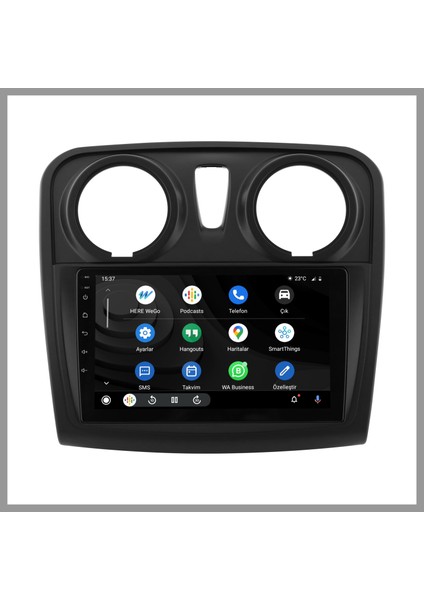 GOVİMAKS DACIA SANDERO 2013-2021 UYUMLU 2 GB RAM 32 GB HAFIZA ANDROID MULTIMEDIA TEYP fiyatları