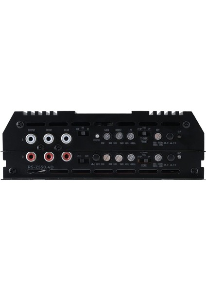 Reiss RS-Z550.4D 4kanal Profesyonel Oto Amfi Anfi 2 Ohm 900W x 4ch-4 Ohm 550W x 4CH-2100W x 2ch 4ohm