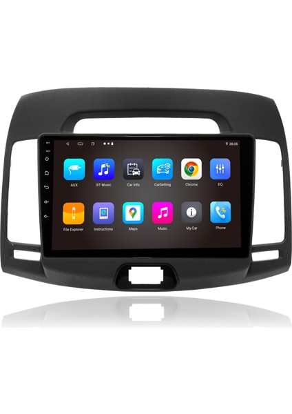 GOVİMAKS HYUNDAİ ELANTRA 2006-2011 UYUMLU 8 GB RAM 128 GB HAFIZA ANDROID MULTIMEDIA TEYP