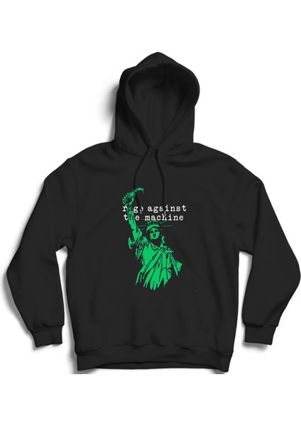 Rage Against The Machine, Grn, Rock Metal Müzik Grubu Pamuklu Kapüşonlu Sweatshirt Hoodie