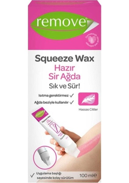 Squeeze Wax Hazır Sir Ağda 100ml