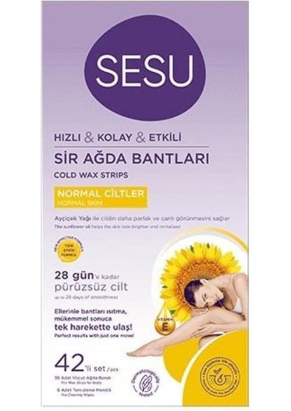 Sir Ağda Bandı Normal  42 Li Set Ayçiçek Yağlı