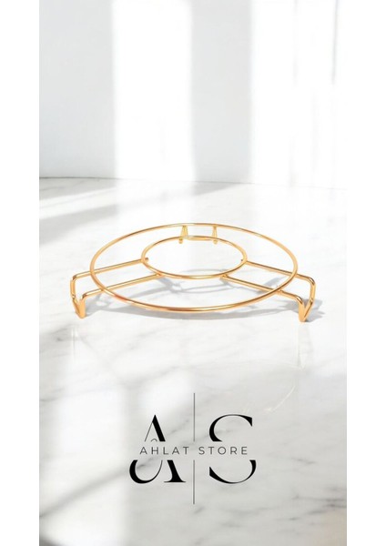 Gold Oval Nihale, Altlık, Koruma Sehpası, Yanmaz, Paslanmaz Dolu Çelik fiyatları