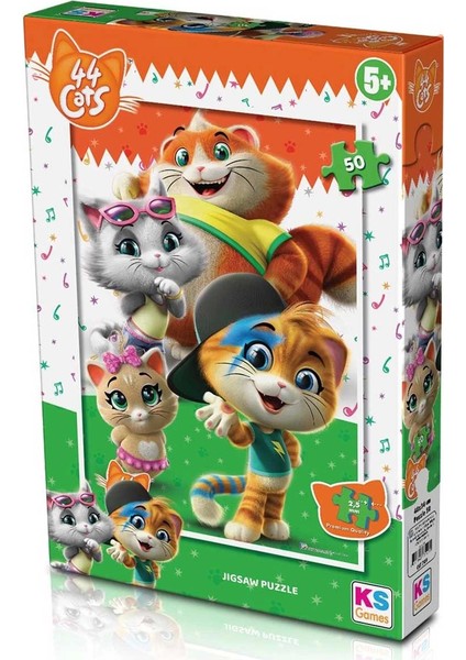 44 Cats 50 Parça Puzzle
