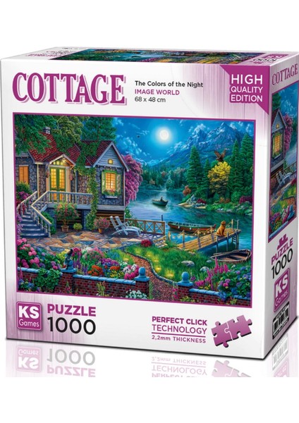Ks Games The Colors Of The Night Puzzle 1000 Parça 20680