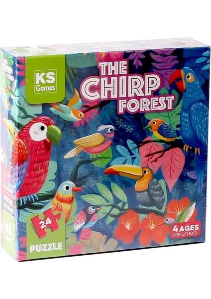 The Chirp Forest Pre School 24 Parça Puzzle