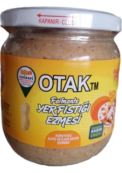 Osmaniye Fıstık Ezmesi Fermente 400 gr