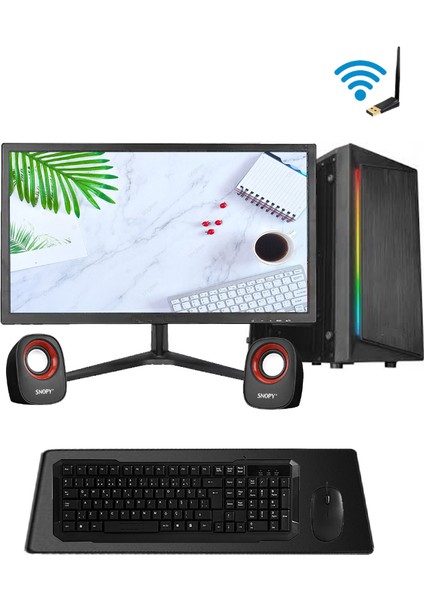 Office X90 I5 13400F 32GB Ram 1tb M2 R5 230 2gb 24'' Monitör Ofis Bilgisayarı