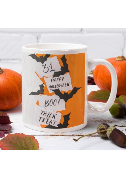 31 Ekim Cadılar Bayramı Trick Or Treat Happy Halloween Hediyelik Baskılı Kupa Bardak fiyatları