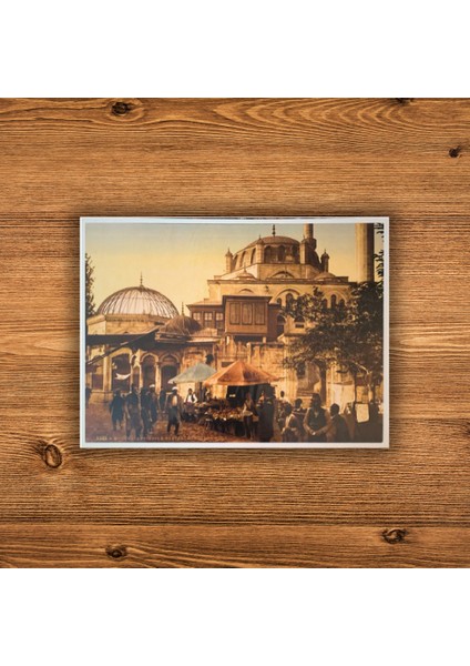 Poster: Yeni Valide Mosque, BW-POSTER001