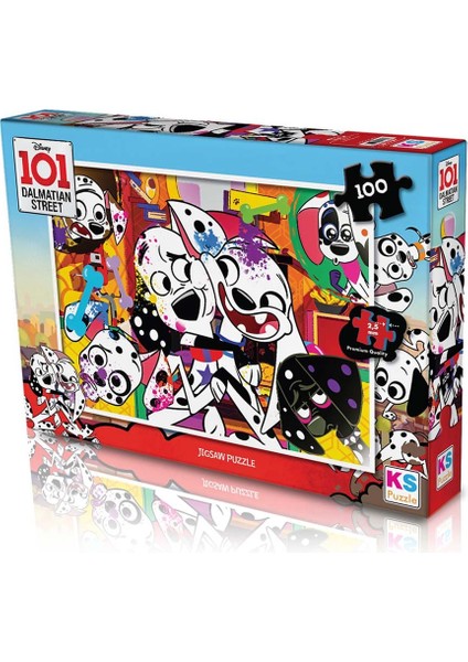 Ks Dalmatian 100 Parça Puzzle