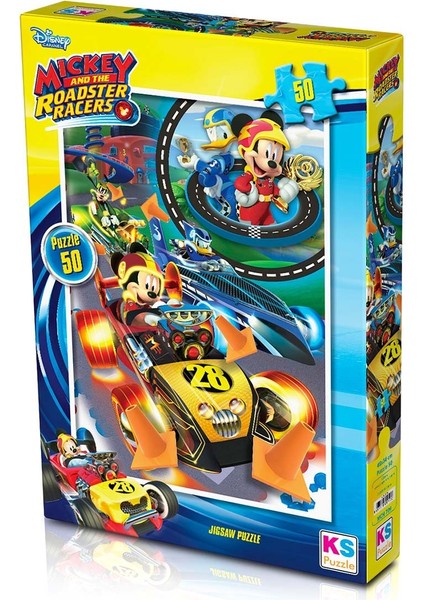 50 Parça Mickey Mouse Puzzle