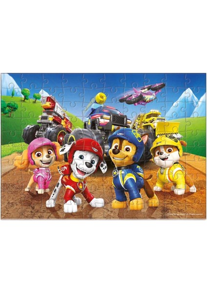 Paw Patrol 100 Parça Puzzle