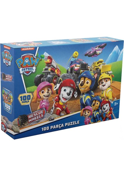 Paw Patrol 100 Parça Puzzle
