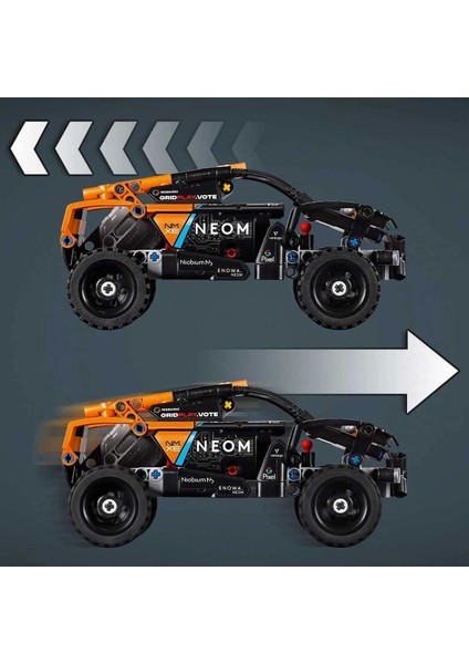 Technic Neom Mclaren Extreme E Race Car Parçalı Yapı Oyuncağı 42166 indirimleri