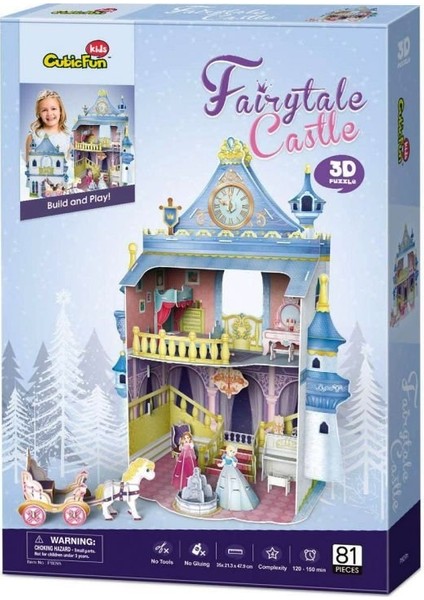 Cubicfun Peri Masalı Şatosu 3D Puzzle