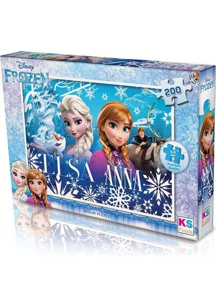 200 Parça Frozen Puzzle
