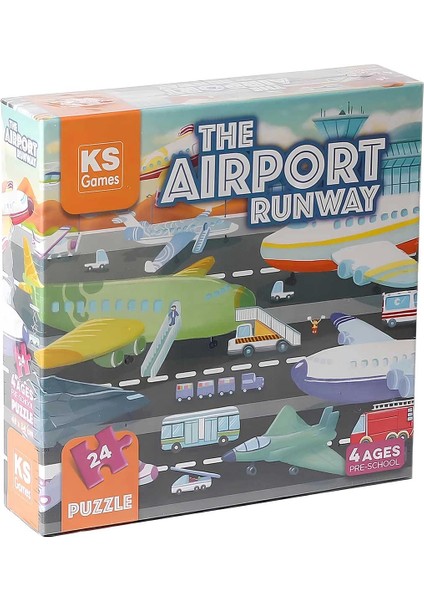 The Airport Runway Pre-School Puzzle