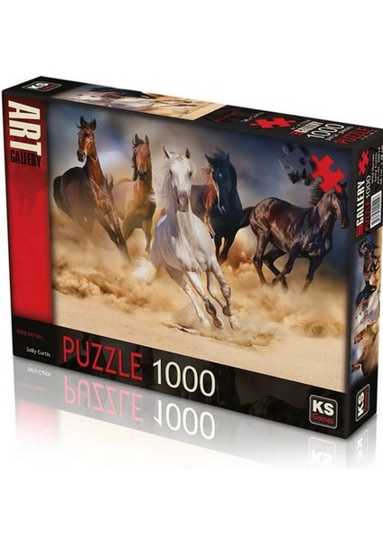 Ks Games Wild Horses Puzzle 1000 Parça 20769