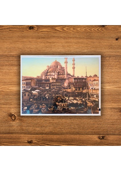 Poster: Yeni Cami ve Eminönü Çarşısı, BW-POSTER027