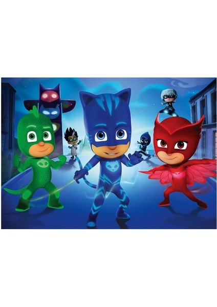 100 Parça Pjmasks Puzzle