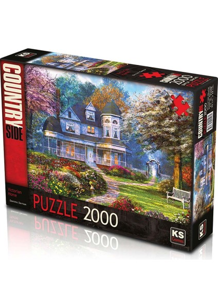 Ks Victorian Home 2000 Parça Puzzle fiyatları