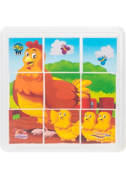 Animal Serisi Puzzle 9 Parça