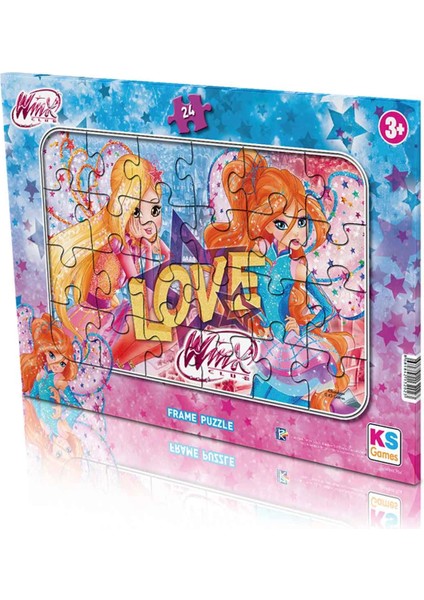 Winx 24 Parça Frame Puzzle