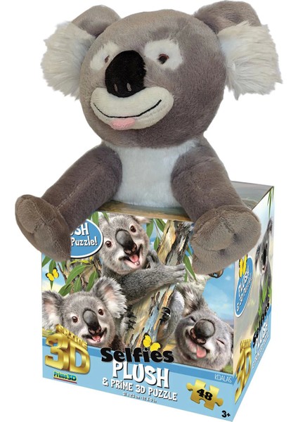 - Koala Pelüş ve Selfie 48 Parça Puzzle 15805