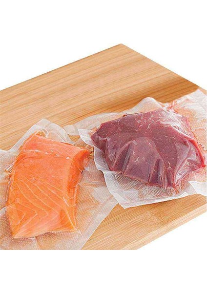 Vakum Torbası Poşeti Tırtıklı 20x25 cm 25 li paket