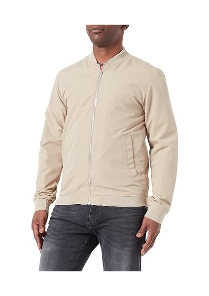 Erkek Mont Krem 12237749 Jjroy Bomber