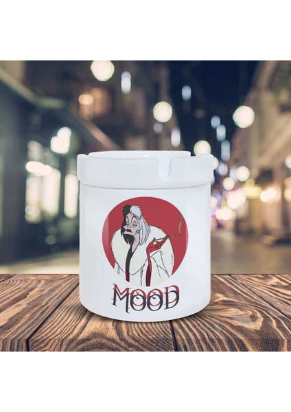 Mood Küllük Cruella De Vil Cadı Baskılı Kül Tablası K-154 fiyatları