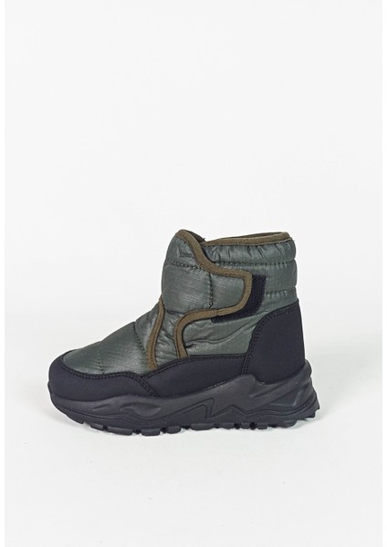 Haki Renk Cırtlı Polarlı Iç Malzeme Termo Taban Çocuk Bot fiyatları