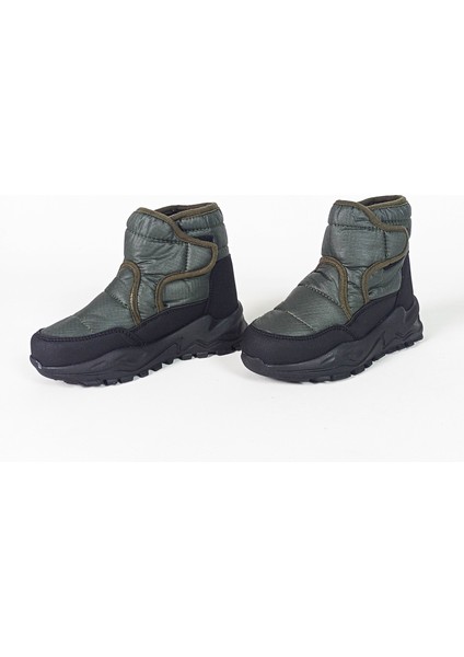 Haki Renk Cırtlı Polarlı Iç Malzeme Termo Taban Çocuk Bot indirimleri