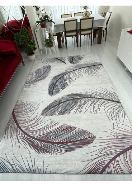 Carpet Cover Kuş Tüyü Modeli Ipek/kadife Lastikli Halı Örtüsü/kılıfı