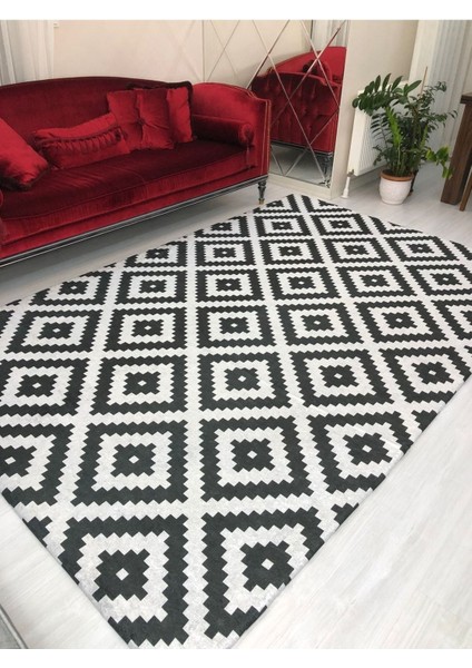 Carpet Cover Lastikli Kadife Halı Örtüsü