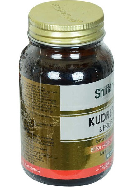 Kudret Narı Propolis 650 Mg x 60 Kapsül