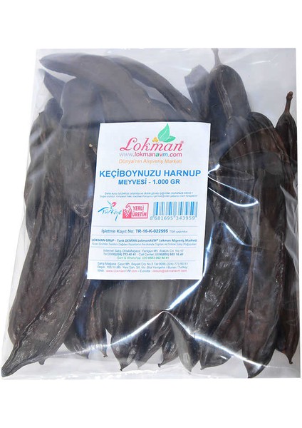 Keçiboynuzu Harnup Meyvesi 1000 gr Pkt