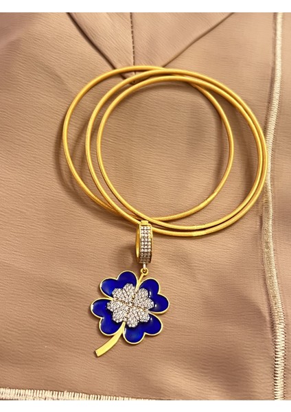 925 Ayar Gümüş Yonca Charm Ajda Model Bilezik