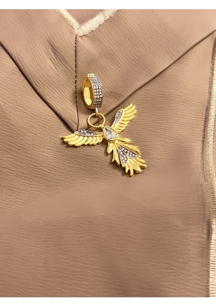 Peri Model Ajda Bilezik 925 Ayar Gümüş Charm