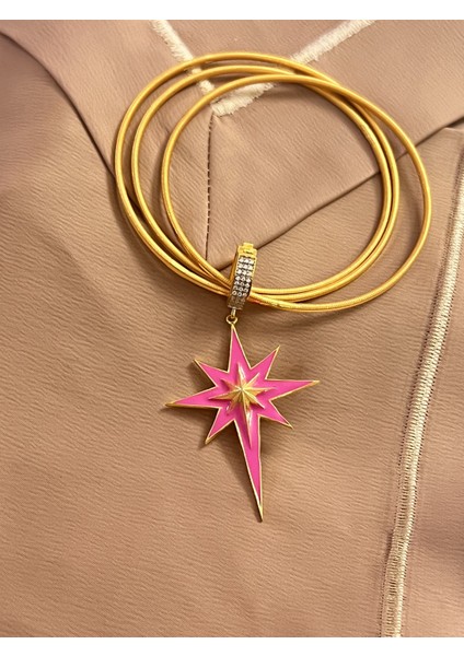 Kutup Yıldızı Charm 925 Ayar Gümüş Üç Adet Ajda Bilezik