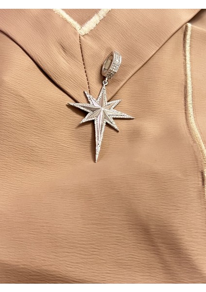 925 Ayar Gümüş Ajda Bilezik Charm