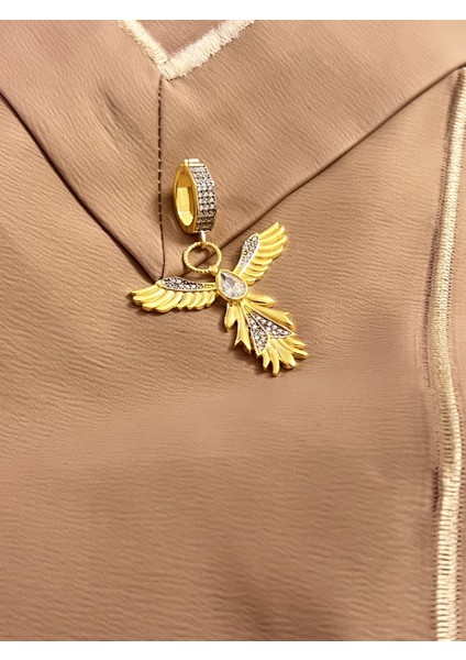 Melek Bilezik 925 Ayar Gümüş Charm